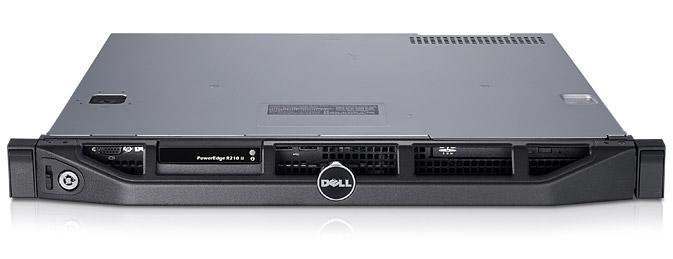 Dell PowerEdge R210 II - Chassis + Motherboard - Barebone