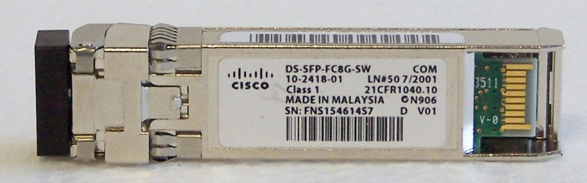 Cisco 8GB DS-SFP-FC8G-SW FC SFP 10-2418-01