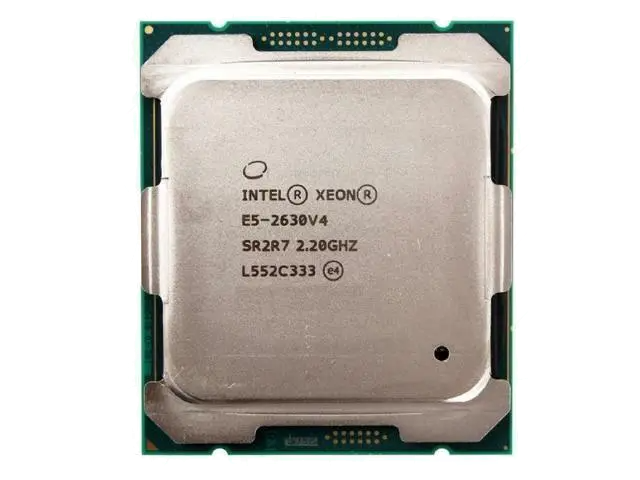 Intel Xeon E5-2630 v4 - 10 Cores 20 Threads, 2.20GHz Base 3.10GHz Turbo, 25MB Cache, 85W P/N: SR2R7