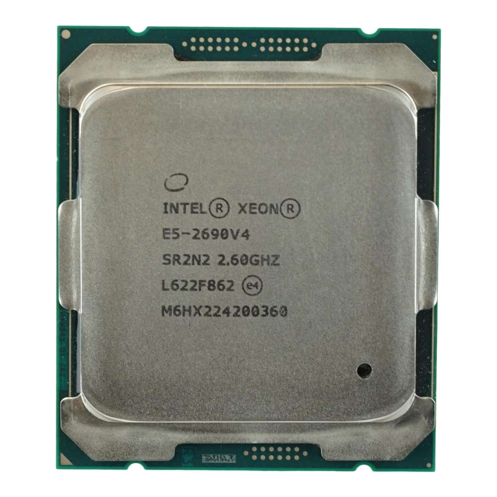Intel Xeon E5-2690 v4 - 14 Cores 28 Threads, 2.60GHz Base 3.50GHz Turbo, 35MB Cache, 135W P/N: SR2N2