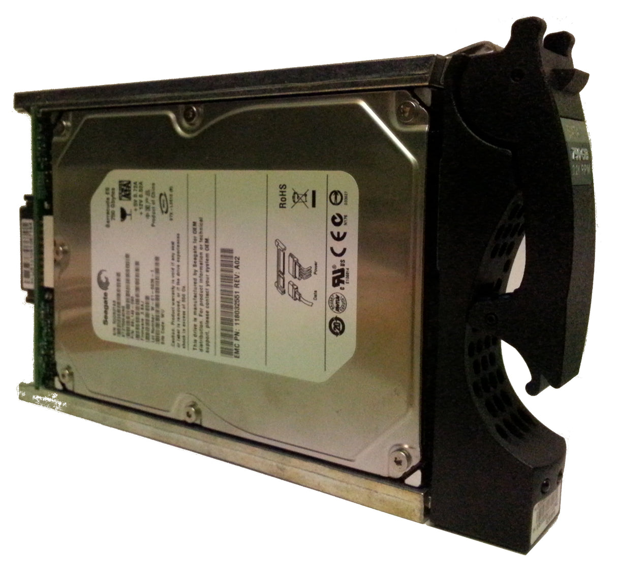 1TB SATA 7.2k 3.5" HDD 4G Fibre Channel Disk Drive EMC Clariion P/N: 005048797