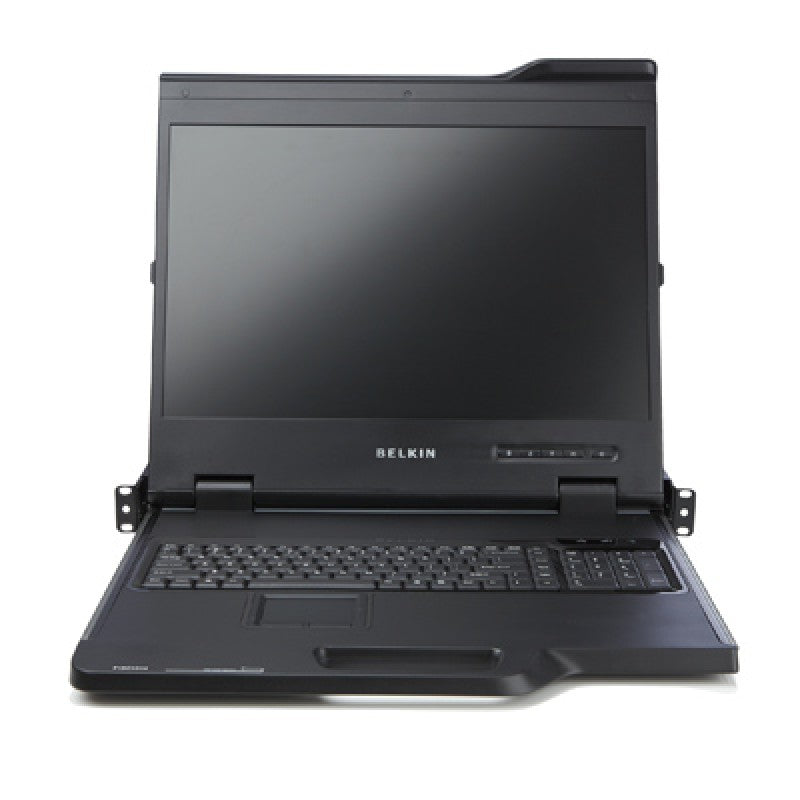 Belkin 19" Widescreen Rack Console with 16-Port KVM, ! Box contains no KVM cables