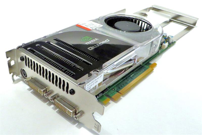 Nvidia Quadro FX4600 PCI-E X16 768 MB GDDR3, 2 x DVI-I
