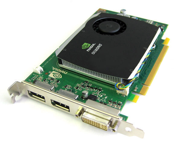 NVIDIA Quadro FX 580, PCI-E X16, 512 MB GDDR3, 2 x DisplayPort, 1 x DVI-Port, Dell P/N: R784K, 0R784K
