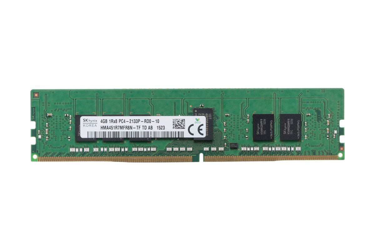4 GB 1Rx8 PC4-2133P Hynix HMA451R7MFR8N-TF HP-Teilenummer: 752367-081