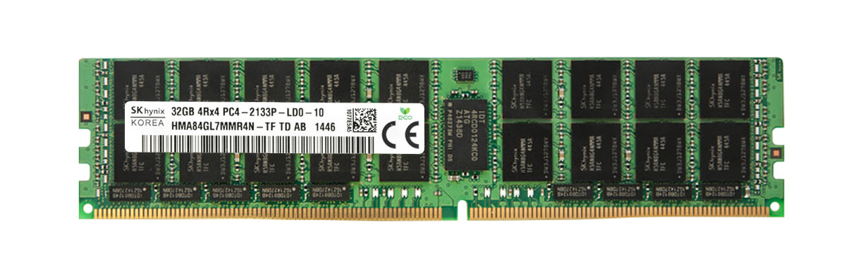 32 GB 4Rx4 PC4-2133P Hynix HMA84GL7MMR4N-TF Dell P/N: 0MMRR9 MMRR9