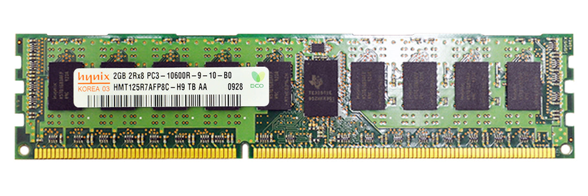 Memory Hynix 2GB 2Rx8 PC3-10600R DDR3-1333 ECC HMT125R7AFP8C-H9