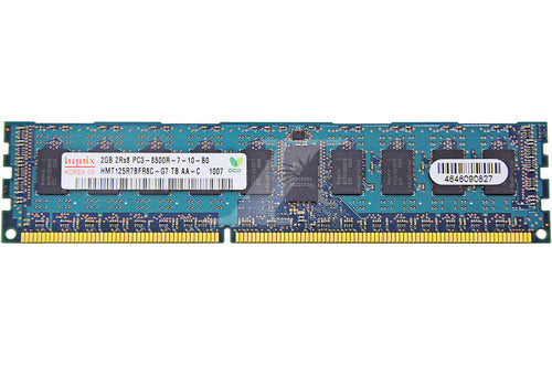 2GB 2Rx8 PC3-8500R DDR3-1066 Registered ECC, Hynix P/N: HMT125R7BFR8C
