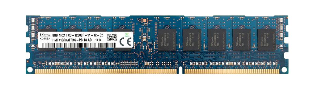Memory Hynix 8GB 1Rx4 PC3-12800R DDR3-1600 ECC HMT41GR7AFR4C-PB