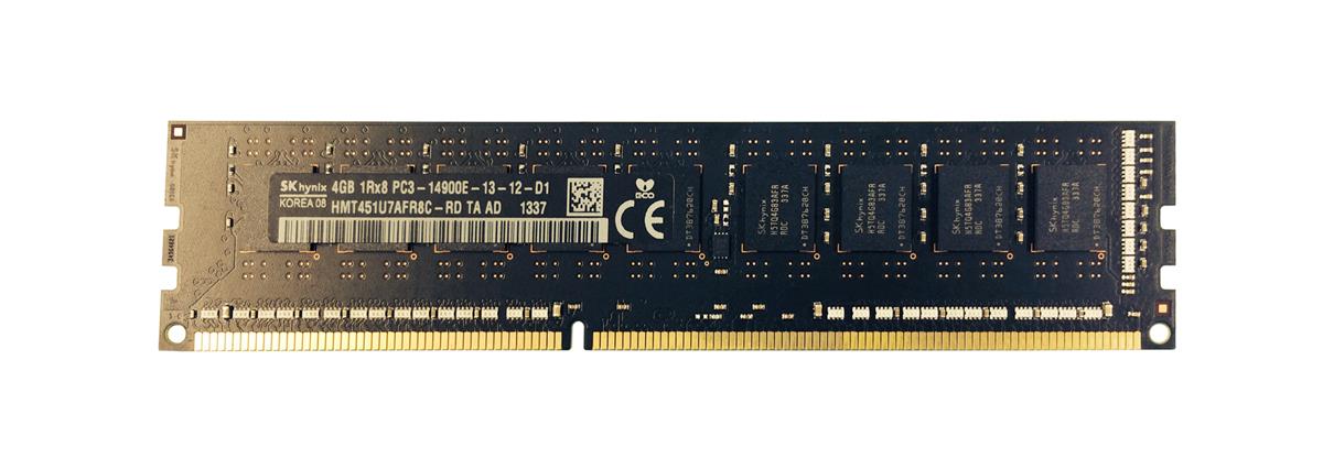 Memory Hynix 4GB 1Rx8 PC3-14900E DDR3-1866 ECC HMT451U7AFR8C-RD