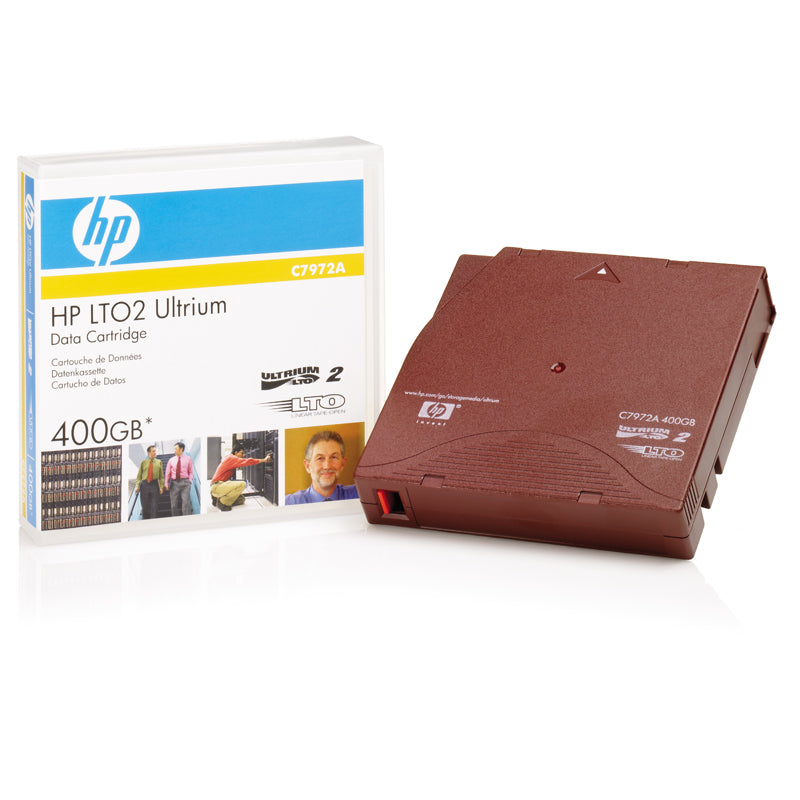 HP LTO-2 Ultrium 2 Data Cartridge 200 / 400GB C7972A