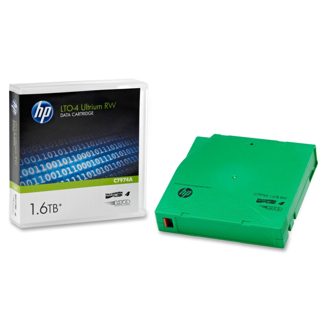 HP LTO-4 Ultrium-Datenkassette 800/1,6 TB, Teilenummer: C7974A
