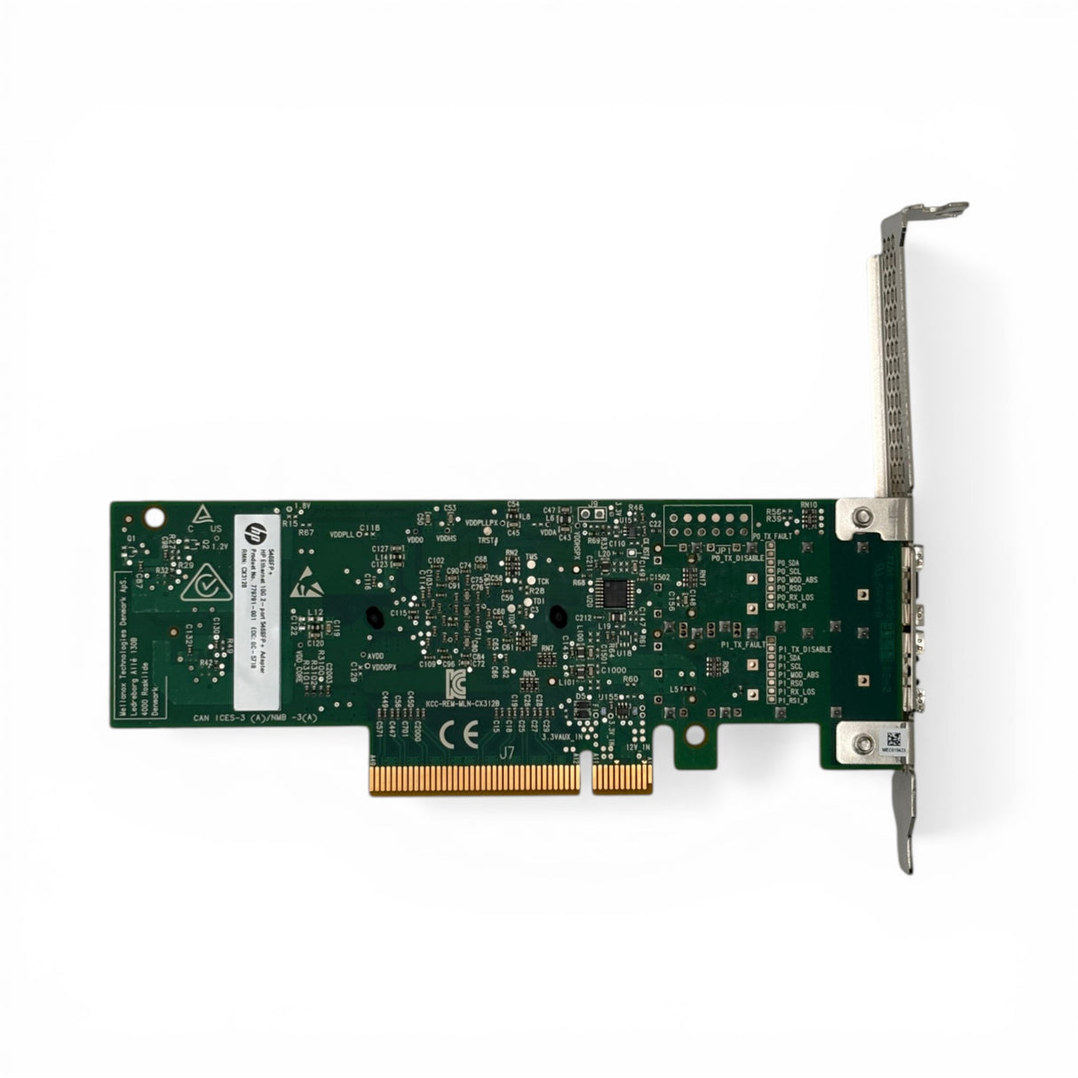 HPE 10Gb 2-Port 546SFP+ Adapter Full Profile – HP P/N: 790314-001