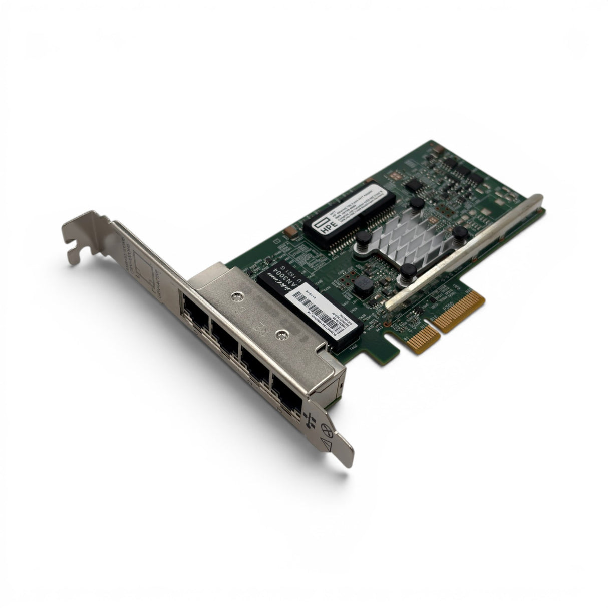 HP 4x 1Gb RJ45 331T NIC Full Profile P/N: 647592-001