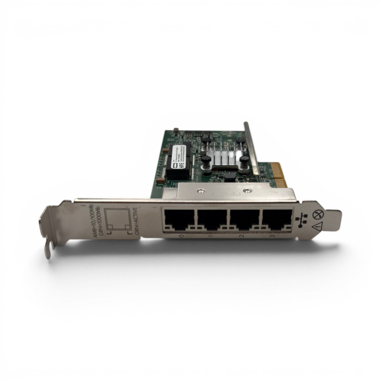 HP 4x 1Gb RJ45 331T NIC Full Profile P/N: 647592-001
