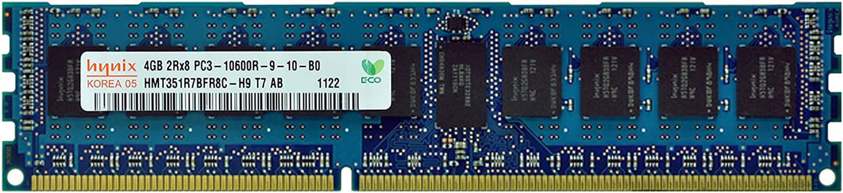 4GB 2Rx8 PC3-10600R SK Hynix HMT351R7BFR8C-H9