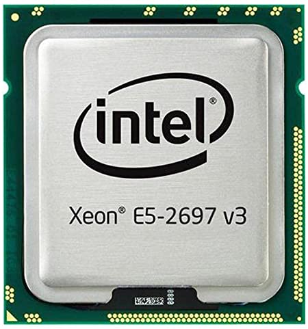 Intel Xeon E5-2697 v3 - 14 Cores 28 Threads, 2.60GHz Base 3.60GHz Turbo, 35MB Cache, 145W P/N: SR1XF
