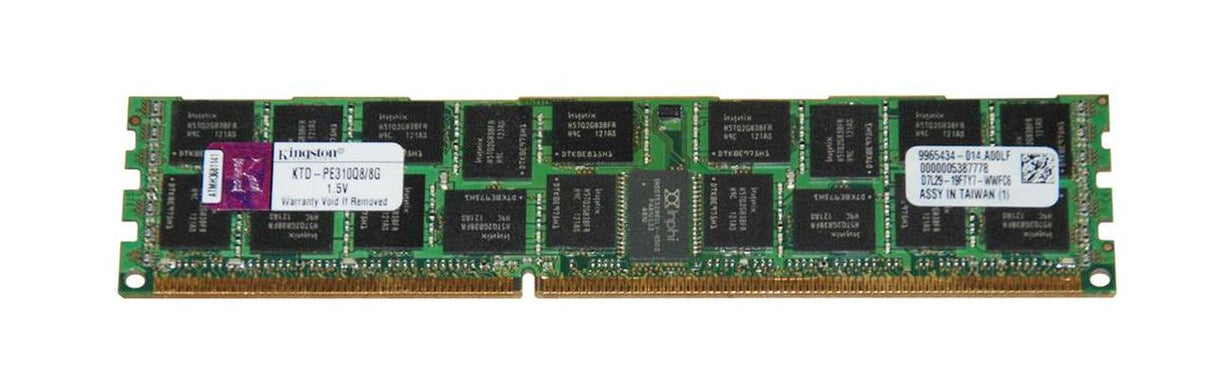 8GB 4Rx8 PC3-8500R 1066 MHz DDR3 1066Mhz Kingston KTD-PE310Q8/8G