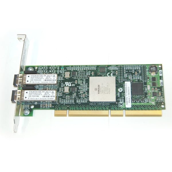 2P, 2 Gb, FC PCI-X Vollprofil HP, EMULEX LP1050DC, FC1020055-01A P/N: 366028-001