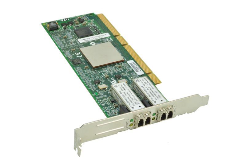 2P, 2 Gb, FC PCI-X Vollprofil HP, EMULEX LP1050DC, FC1020055-01A P/N: 366028-001