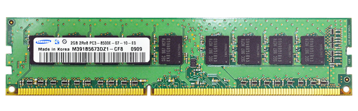 Memory Samsung 2GB 2Rx8 PC3-8500E DDR3-1066 ECC M391B5673DZ1-CF8