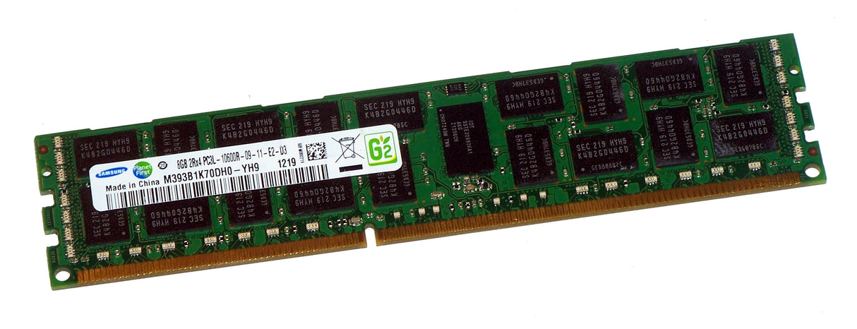 Memory Samsung 8GB 2Rx4 PC3L-10600R DDR3-1333 ECC M393B1K70DH0-YH9