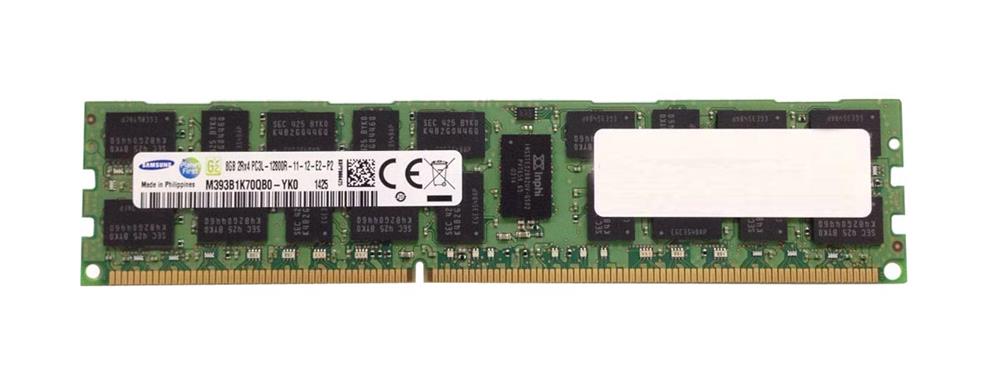 Memory Samsung 8GB 2Rx4 PC3L-12800R DDR3 1600 ECC M393B1K70QB0-YK0