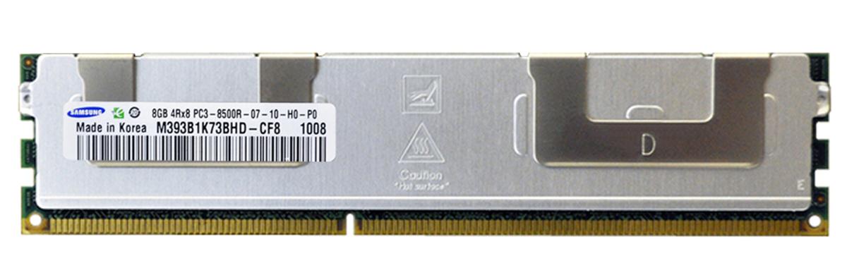 Memory Samsung 8GB 4Rx8 PC3-8500R DDR3-1066ECC M393B1K73BHD-CF8