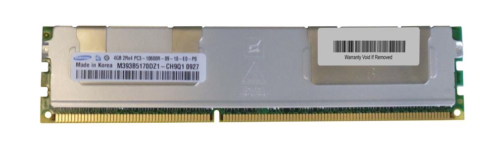 4GB 2Rx4 PC3-10600R DDR3-1333 ECC, Samsung, M393B5170DZ1-CH9Q1