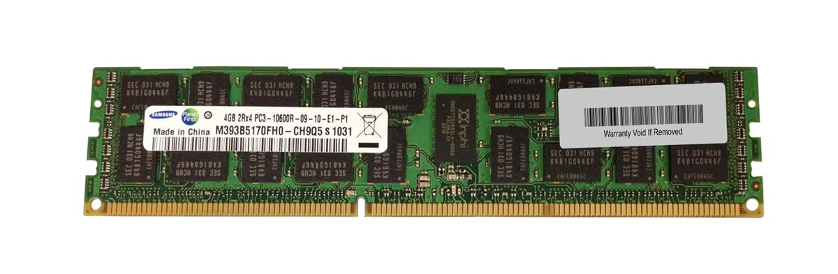 Memory Samsung 4GB 2Rx4 PC3-10600R DDR3-1333 ECC M393B5170FH0-CH9Q5