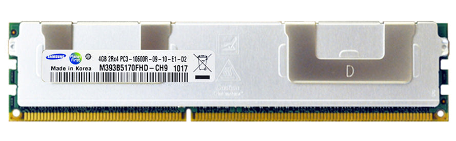 Memory Samsung 4GB 2Rx4 PC3-10600R DDR3-1333 ECC M393B5170FHD-CH9
