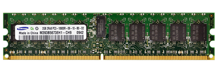 Memory Samsung 2GB 2Rx8 PC3-10600R DDR3-1333 ECC M393B5673EH1-CH9