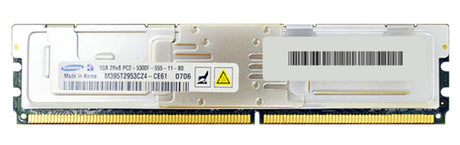 1GB 2RX8 PC2-5300F DDR2-667 ECC, Samsung P/N: M395T2953CZ4-CE61