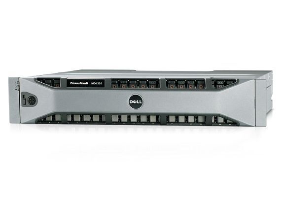Dell PowerVault MD3220i iSCSI RAID 24 x 2.5" Bays SAN-Array P/N: R684K, 0R684K