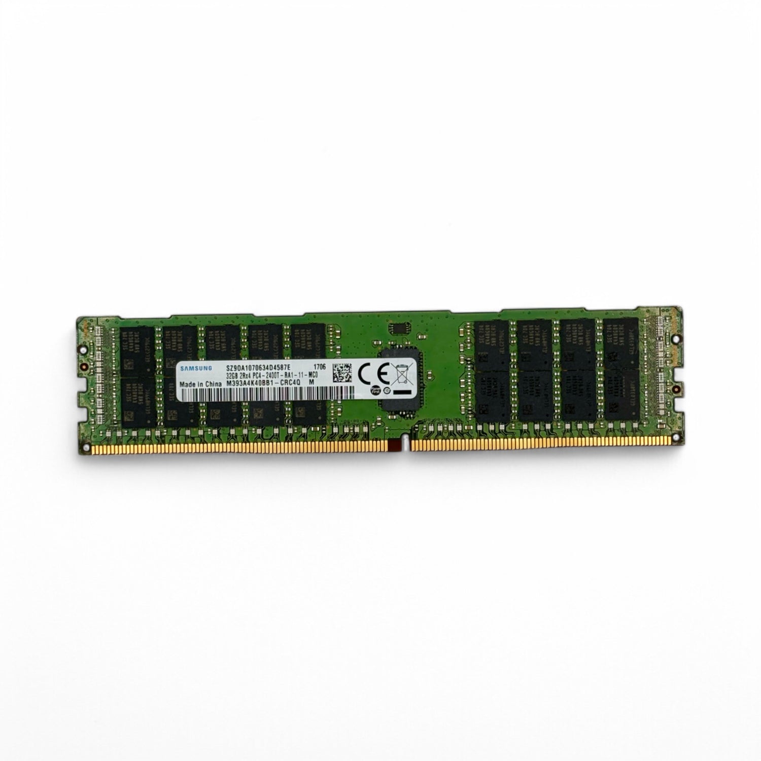 32GB 2Rx4 PC4-2400T Samsung M393A4K40BB1-CRC4Q