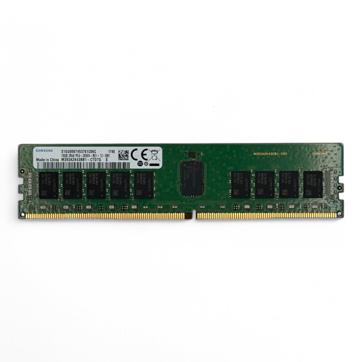 16GB 2Rx8 PC4-2666V Samsung M393A2K43BB1-CTD7Q