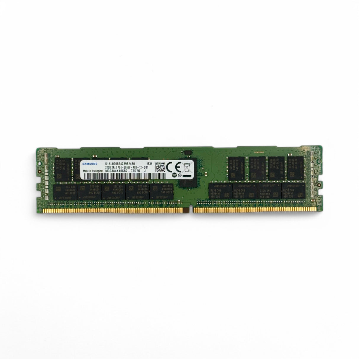 32GB 2Rx4 PC4-2666V Samsung M393A4K40CB2-CTD7Q