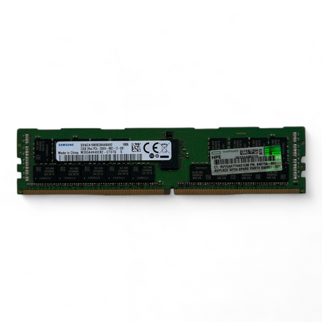 32GB, 2Rx4, PC4-2666V, HP P/N: 840758-091, Samsung P/N: M393A4K40CB2-CTD7Q