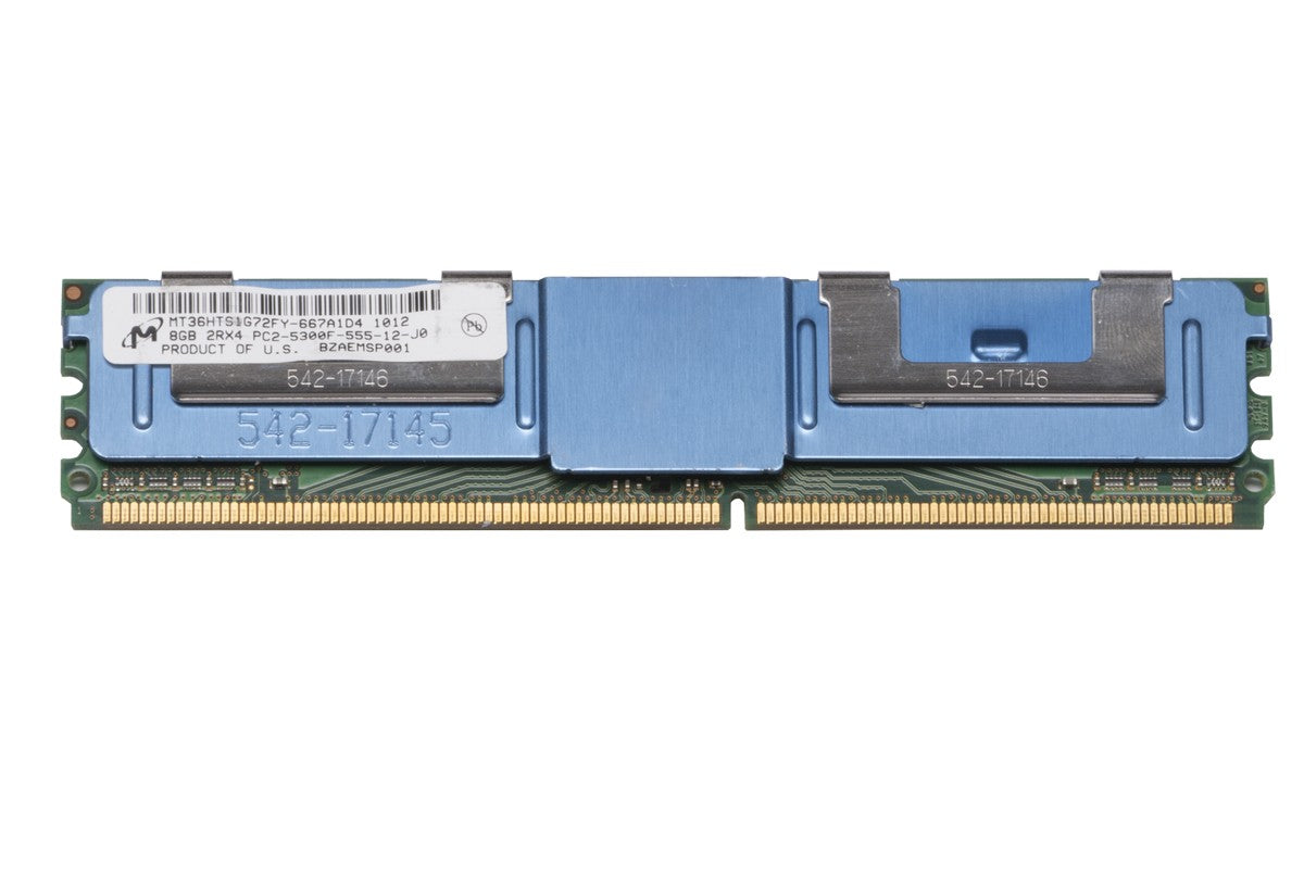 Memory Micron 8GB 2Rx4 PC2-5300F DDR2-667 ECC MT36HTS1G72FY-667A1D4