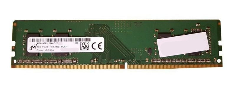 4 GB 1Rx16 PC4-2400T Micron MTA4ATF51264AZ-2G3B1 Nicht-ECC HP Teilenummer: 855845-671
