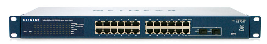 Netgear ProSafe 24-Port Gigabit Smart Switch v2 Teilenummer: GS724T