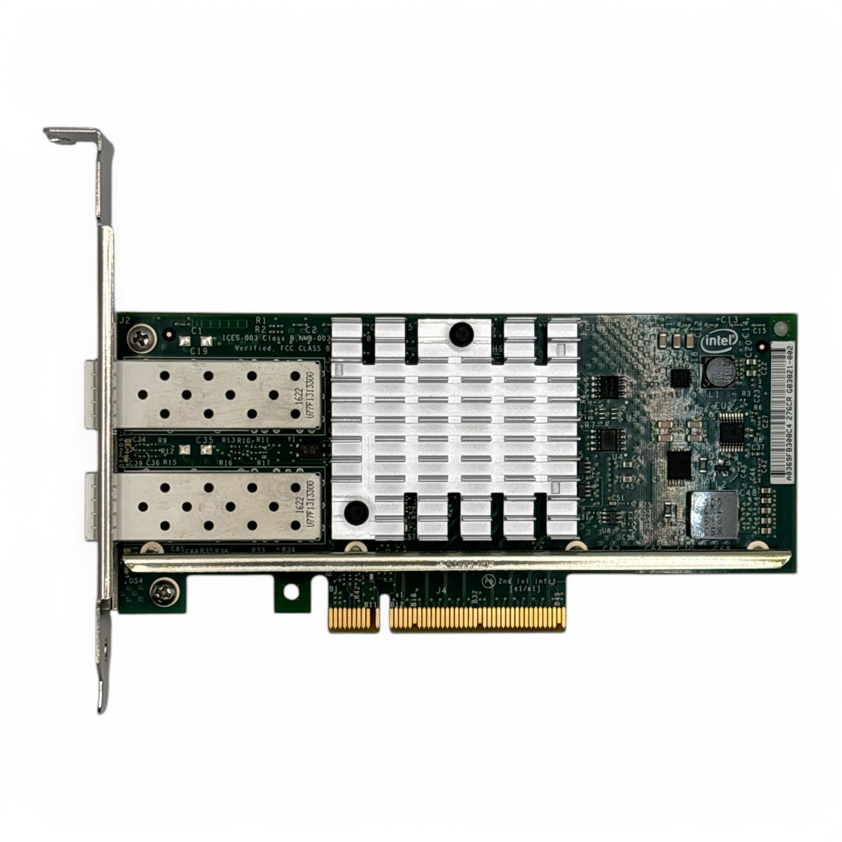 Intel X520-DA2 SFP+ Dual Port 10Gb/s konvergenter Netzwerkadapter (Vollprofil)