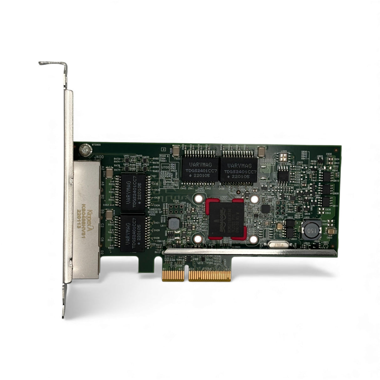 Dell Broadcom 5719 4-Port 1GbE PCIe Netwerkkaart – P/N: 0HY7RM, HY7RM
