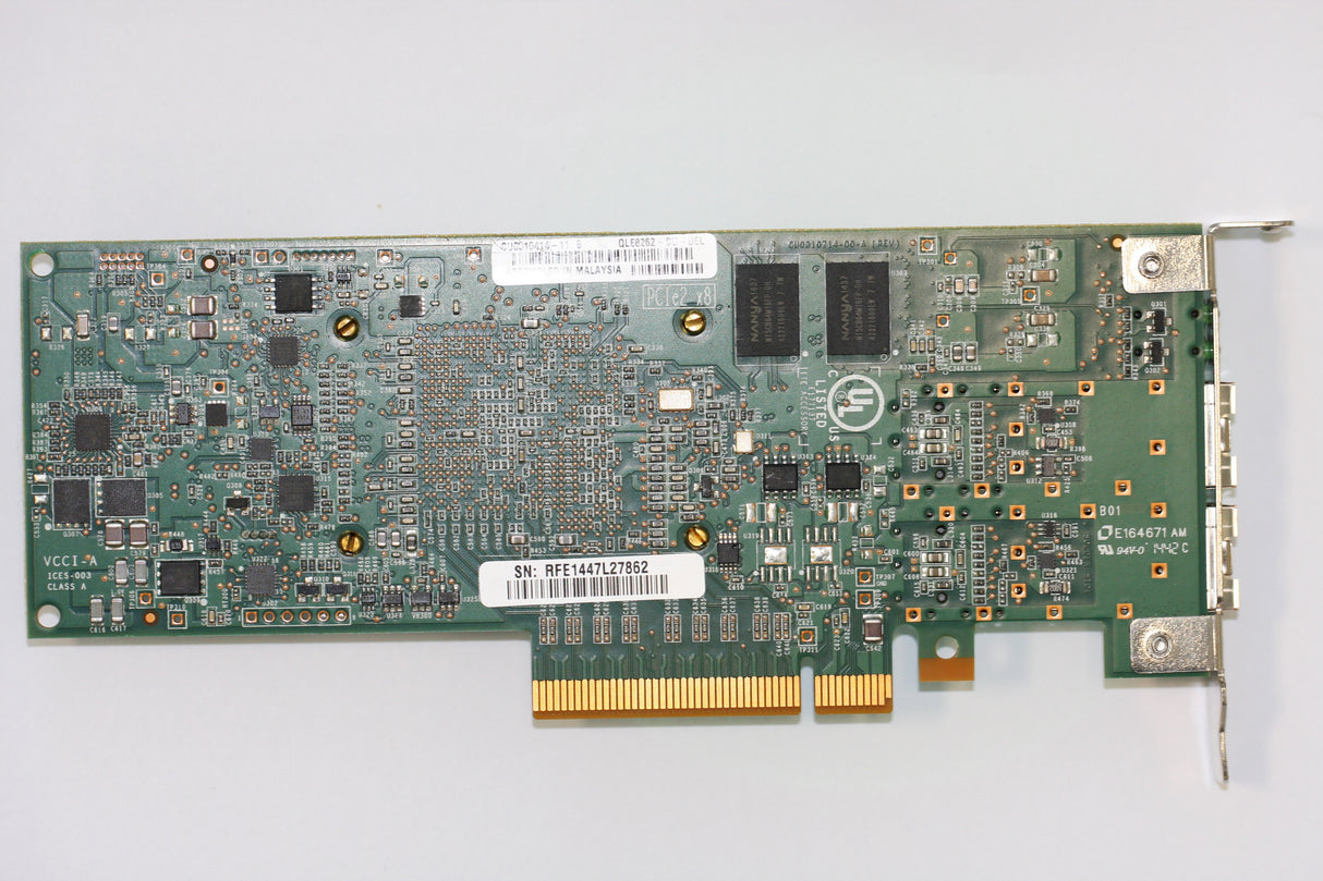 Dell Low Profile QLE8262 2Port 10G 2 Port 10Gb/s CNA P/N: QLE8262