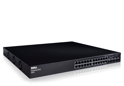 Dell PowerConnect 6224, 24 Port, Layer 3, Gigabit Switch P/N: RN856, 0RN856, MY287, 0MY287