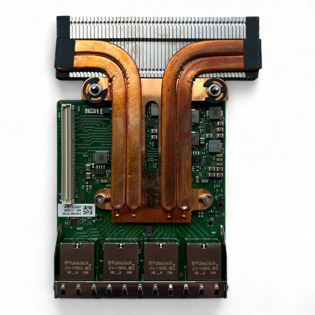 Dell Intel X550-T4 Quad Port 10 GB 4 x RJ-45 Netzwerk-Tochterkarte P/N: 064PJ8, 64PJ8