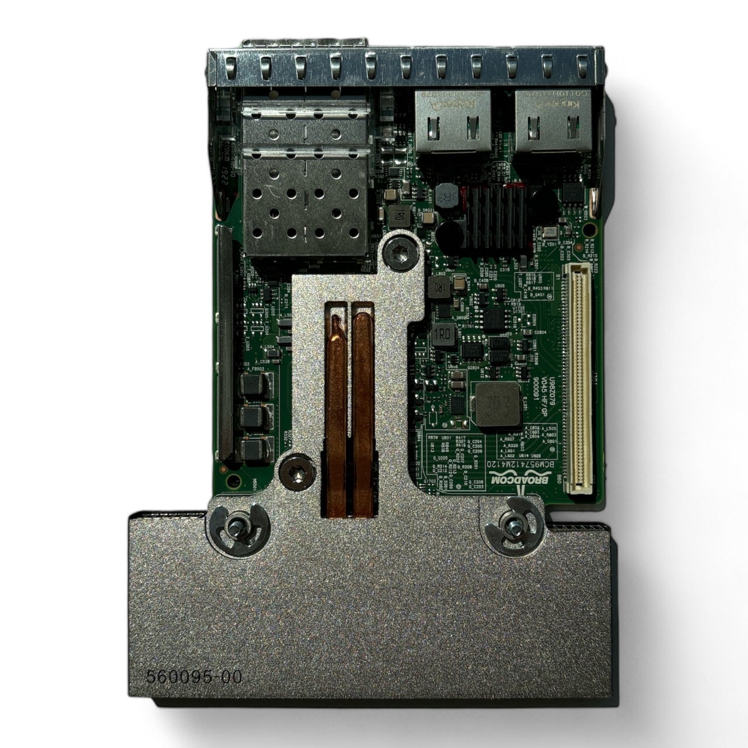 Dell Broadcom 57412 2x 1GB RJ45 + 2x 10GB SFP+ NDC, Teilenummer: NWMNX, 0NWMNX