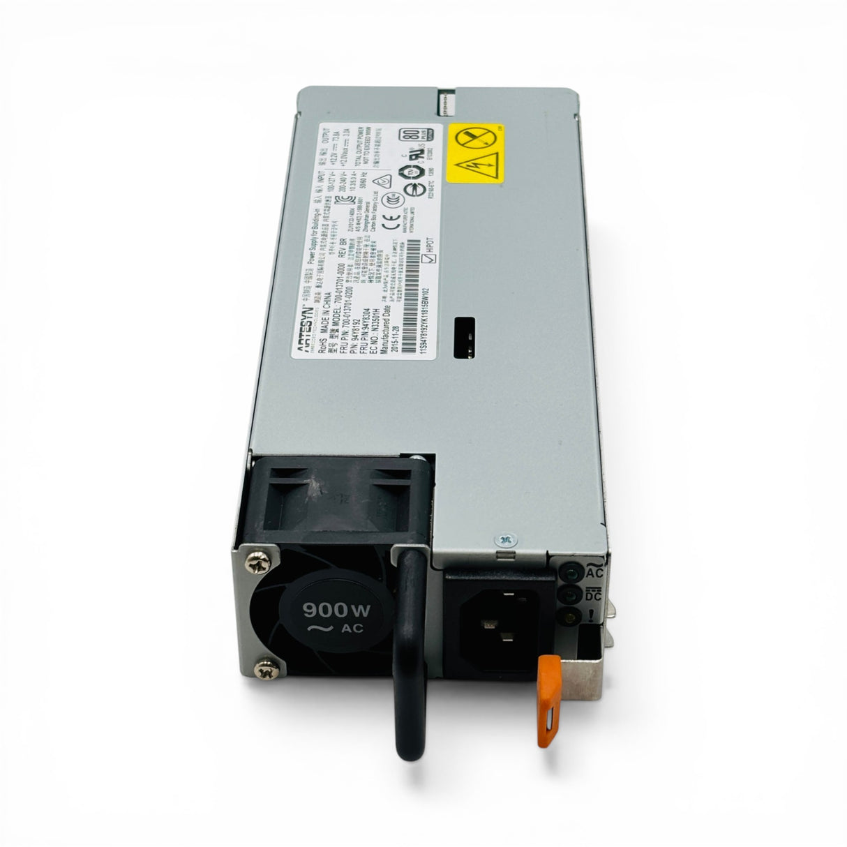 Lenovo 900W Hot-Swap 80 Plus Platinum P/N: 94Y8192