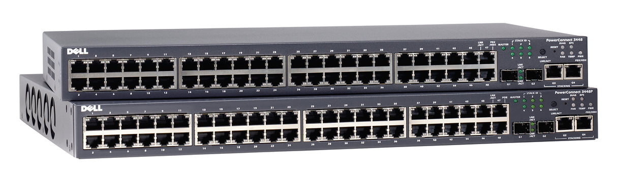 Dell PowerConnect 3448, 48-port 10/100 switch P/N: G5043, 0G5043, TJ930, 0TJ930, YJ045, 0YJ045