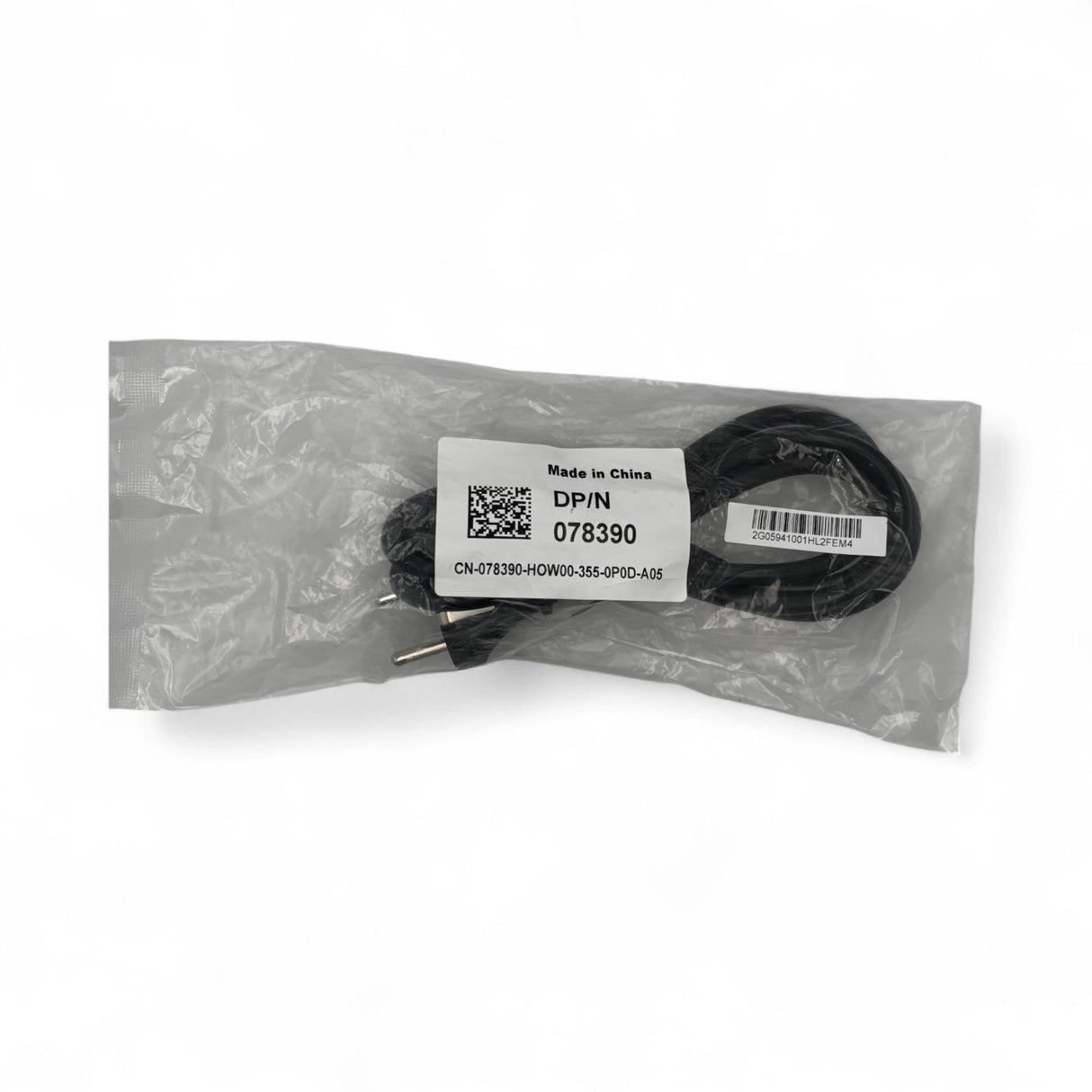 Voedingskabel Europees – C13 naar EU-stekker 1.9m Zwart P/N: 078390